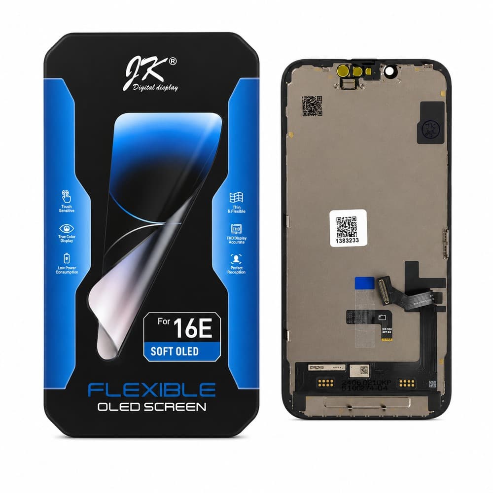 FRONTAL IPHONE 16E SOFT OLED – JK PREMIUM